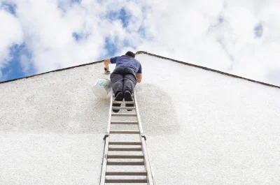 Peinture extérieure à Airvault — façades et ravalement